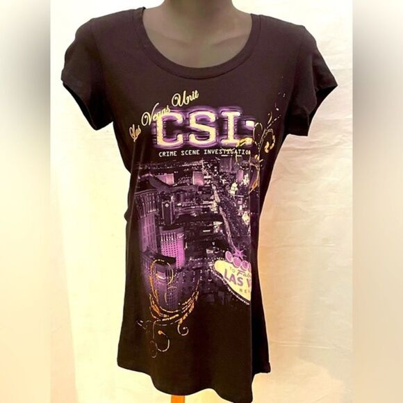 Nwt. Size medium CSI Las Vegas short sleeve t-shirt - Picture 1 of 15